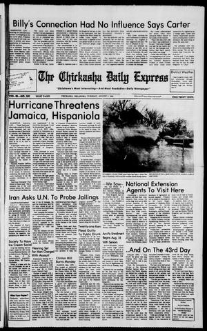 Primary view of object titled 'The Chickasha Daily Express (Chickasha, Okla.), Vol. 88, No. 109, Ed. 1 Tuesday, August 5, 1980'.