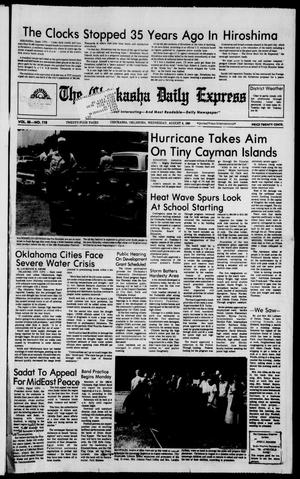 The Chickasha Daily Express (Chickasha, Okla.), Vol. 88, No. 110, Ed. 1 Wednesday, August 6, 1980