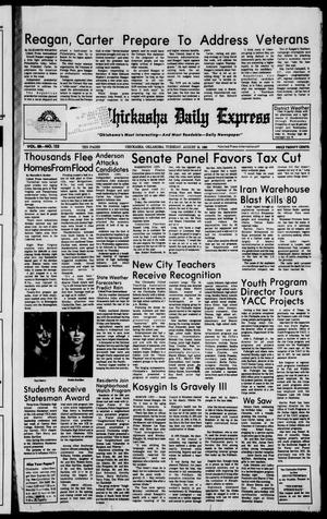 The Chickasha Daily Express (Chickasha, Okla.), Vol. 88, No. 123, Ed. 1 Tuesday, August 19, 1980