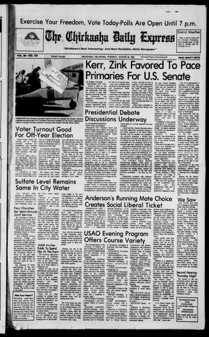 The Chickasha Daily Express (Chickasha, Okla.), Vol. 88, No. 129, Ed. 1 Tuesday, August 26, 1980