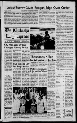 The Chickasha Daily Express (Chickasha, Okla.), Vol. 88, No. 170, Ed. 1 Sunday, October 12, 1980