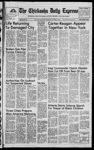 The Chickasha Daily Express (Chickasha, Okla.), Vol. 88, No. 174, Ed. 1 Thursday, October 16, 1980