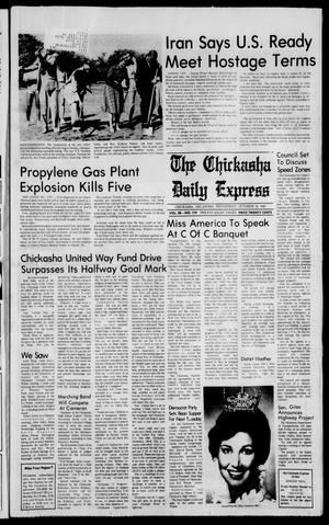The Chickasha Daily Express (Chickasha, Okla.), Vol. 88, No. 179, Ed. 1 Wednesday, October 22, 1980