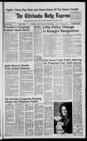 The Chickasha Daily Express (Chickasha, Okla.), Vol. 88, No. 181, Ed. 1 Friday, October 24, 1980