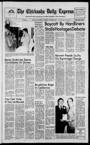 The Chickasha Daily Express (Chickasha, Okla.), Vol. 88, No. 186, Ed. 1 Thursday, October 30, 1980