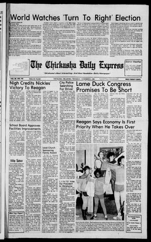 The Chickasha Daily Express (Chickasha, Okla.), Vol. 88, No. 193, Ed. 1 Thursday, November 6, 1980