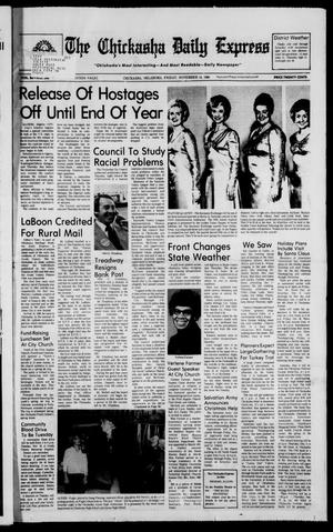 The Chickasha Daily Express (Chickasha, Okla.), Vol. 88, No. 200, Ed. 1 Friday, November 14, 1980