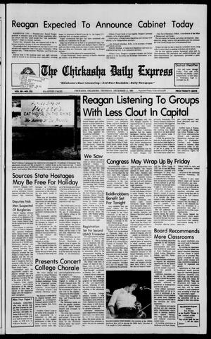 The Chickasha Daily Express (Chickasha, Okla.), Vol. 88, No. 223, Ed. 1 Thursday, December 11, 1980