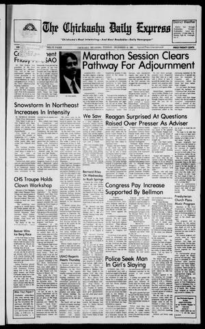 The Chickasha Daily Express (Chickasha, Okla.), Vol. 88, No. 227, Ed. 1 Tuesday, December 16, 1980
