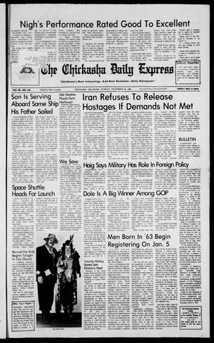 The Chickasha Daily Express (Chickasha, Okla.), Vol. 88, No. 236, Ed. 1 Sunday, December 28, 1980