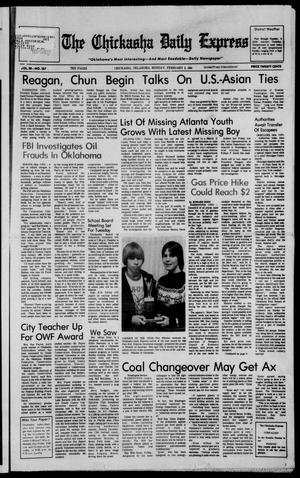 The Chickasha Daily Express (Chickasha, Okla.), Vol. 88, No. 267, Ed. 1 Monday, February 2, 1981