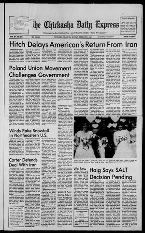 The Chickasha Daily Express (Chickasha, Okla.), Vol. 88, No. 273, Ed. 1 Monday, February 9, 1981