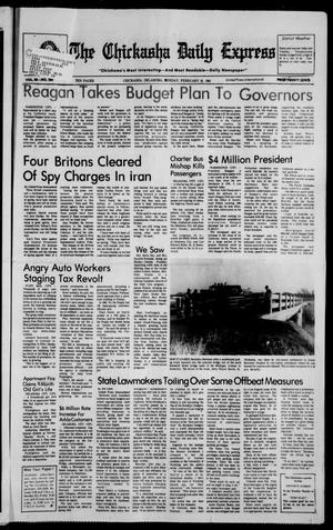The Chickasha Daily Express (Chickasha, Okla.), Vol. 88, No. 284, Ed. 1 Monday, February 23, 1981