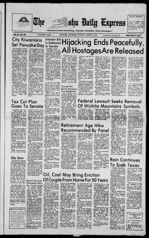 The Chickasha Daily Express (Chickasha, Okla.), Vol. 88, No. 299, Ed. 1 Thursday, March 12, 1981