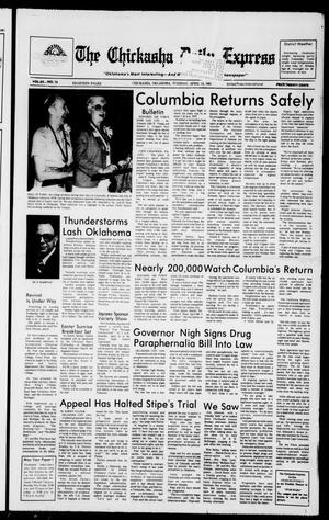 The Chickasha Daily Express (Chickasha, Okla.), Vol. 89, No. 15, Ed. 1 Tuesday, April 14, 1981