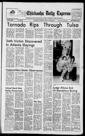 The Chickasha Daily Express (Chickasha, Okla.), Vol. 89, No. 20, Ed. 1 Monday, April 20, 1981