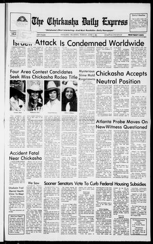 The Chickasha Daily Express (Chickasha, Okla.), Vol. 89, No. 44, Ed. 1 Tuesday, June 9, 1981