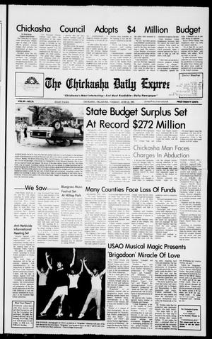 The Chickasha Daily Express (Chickasha, Okla.), Vol. 89, No. 76, Ed. 1 Tuesday, June 23, 1981