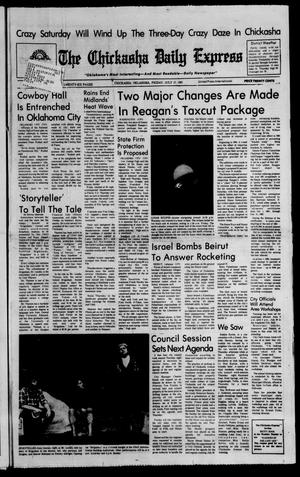 The Chickasha Daily Express (Chickasha, Okla.), Vol. 89, No. 98, Ed. 1 Friday, July 17, 1981
