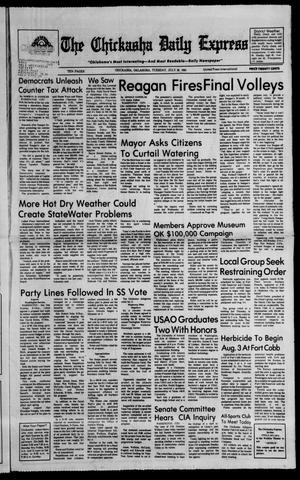 The Chickasha Daily Express (Chickasha, Okla.), Vol. 99, No. 107, Ed. 1 Tuesday, July 28, 1981