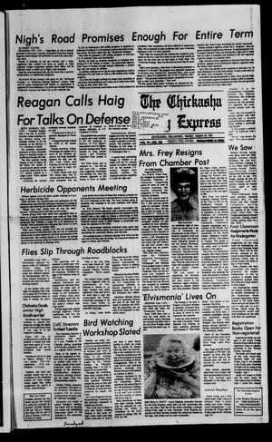 The Chickasha Daily Express (Chickasha, Okla.), Vol. 99, No. 123, Ed. 1 Sunday, August 16, 1981