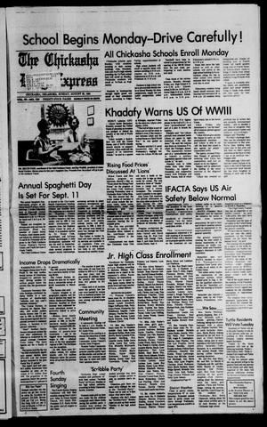 The Chickasha Daily Express (Chickasha, Okla.), Vol. 99, No. 129, Ed. 1 Sunday, August 23, 1981