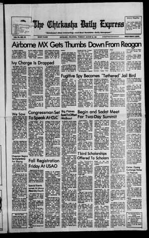 The Chickasha Daily Express (Chickasha, Okla.), Vol. 99, No. 131, Ed. 1 Tuesday, August 25, 1981