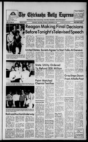 The Chickasha Daily Express (Chickasha, Okla.), Vol. 99, No. 157, Ed. 1 Thursday, September 24, 1981
