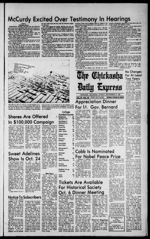The Chickasha Daily Express (Chickasha, Okla.), Vol. 99, No. 159, Ed. 1 Sunday, September 27, 1981
