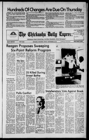 The Chickasha Daily Express (Chickasha, Okla.), Vol. 99, No. 160, Ed. 1 Monday, September 28, 1981