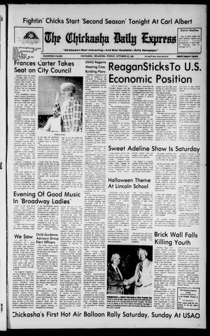 The Chickasha Daily Express (Chickasha, Okla.), Vol. 99, No. 182, Ed. 1 Friday, October 23, 1981