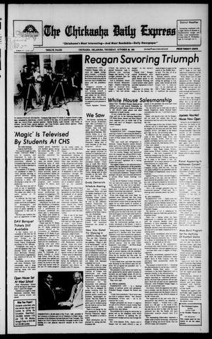 The Chickasha Daily Express (Chickasha, Okla.), Vol. 99, No. 187, Ed. 1 Thursday, October 29, 1981