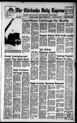 The Chickasha Daily Express (Chickasha, Okla.), Vol. 99, No. 190, Ed. 1 Monday, November 2, 1981