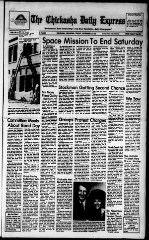 The Chickasha Daily Express (Chickasha, Okla.), Vol. 99, No. 200, Ed. 1 Friday, November 13, 1981
