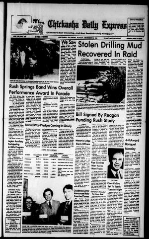 Primary view of object titled 'The Chickasha Daily Express (Chickasha, Okla.), Vol. 99, No. 219, Ed. 1 Sunday, December 6, 1981'.