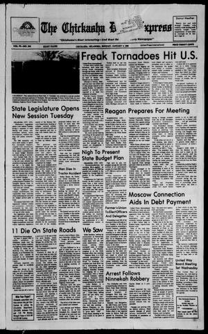The Chickasha Daily Express (Chickasha, Okla.), Vol. 99, No. 243, Ed. 1 Monday, January 4, 1982