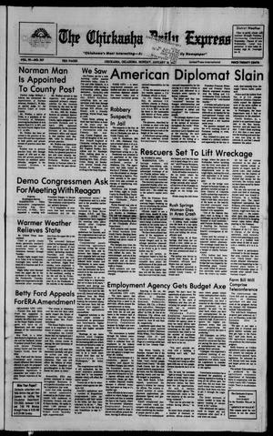 The Chickasha Daily Express (Chickasha, Okla.), Vol. 99, No. 257, Ed. 1 Monday, January 18, 1982
