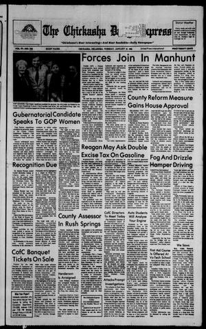 The Chickasha Daily Express (Chickasha, Okla.), Vol. 99, No. 258, Ed. 1 Tuesday, January 19, 1982