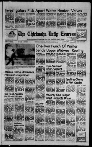 The Chickasha Daily Express (Chickasha, Okla.), Vol. 99, No. 262, Ed. 1 Sunday, January 24, 1982
