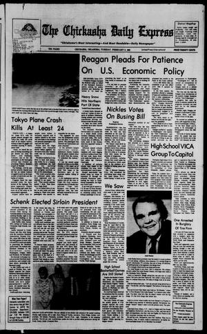 The Chickasha Daily Express (Chickasha, Okla.), Vol. 99, No. 276, Ed. 1 Tuesday, February 9, 1982