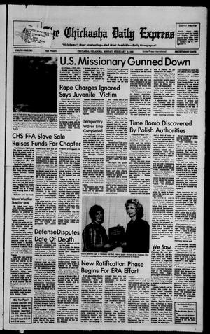 The Chickasha Daily Express (Chickasha, Okla.), Vol. 99, No. 281, Ed. 1 Monday, February 15, 1982
