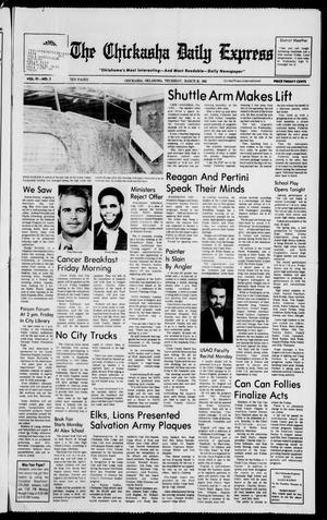 The Chickasha Daily Express (Chickasha, Okla.), Vol. 91, No. 2, Ed. 1 Thursday, March 25, 1982