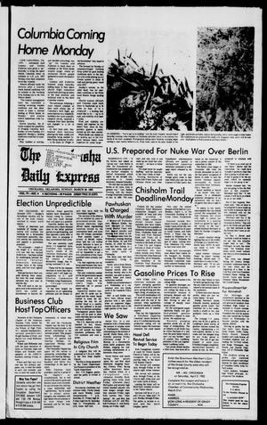 The Chickasha Daily Express (Chickasha, Okla.), Vol. 91, No. 4, Ed. 1 Sunday, March 28, 1982
