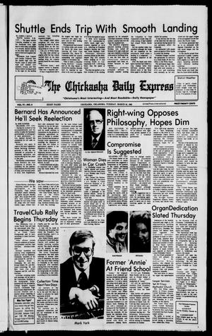 The Chickasha Daily Express (Chickasha, Okla.), Vol. 91, No. 6, Ed. 1 Tuesday, March 30, 1982
