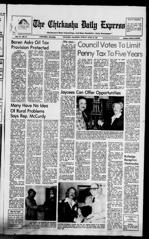 The Chickasha Daily Express (Chickasha, Okla.), Vol. 91, No. 29, Ed. 1 Sunday, April 25, 1982
