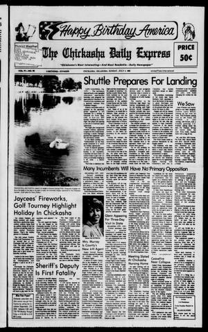 The Chickasha Daily Express (Chickasha, Okla.), Vol. 91, No. 90, Ed. 1 Sunday, July 4, 1982
