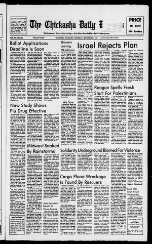 The Chickasha Daily Express (Chickasha, Okla.), Vol. 91, No. 221, Ed. 1 Thursday, September 2, 1982
