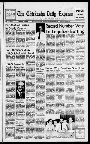 The Chickasha Daily Express (Chickasha, Okla.), Vol. 91, No. 238, Ed. 1 Wednesday, September 22, 1982