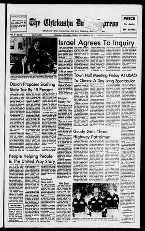 The Chickasha Daily Express (Chickasha, Okla.), Vol. 91, No. 243, Ed. 1 Tuesday, September 28, 1982