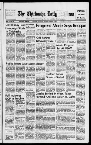 The Chickasha Daily Express (Chickasha, Okla.), Vol. 91, No. 257, Ed. 1 Thursday, October 14, 1982